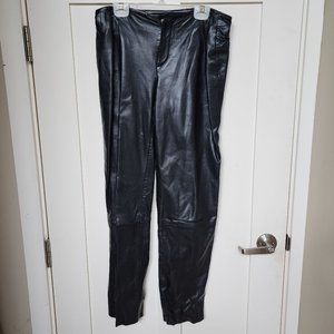 Banana Republic genuine leather pants